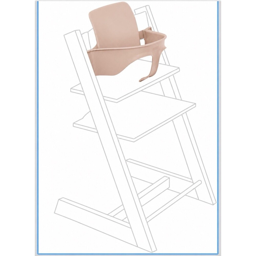 Stokke Tripp Trapp Baby Set  in Serene Pink V4